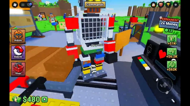 ZynZyn gameplay thumbnail: CREATE A ROBOT FIGHTER — short gameplay highlight